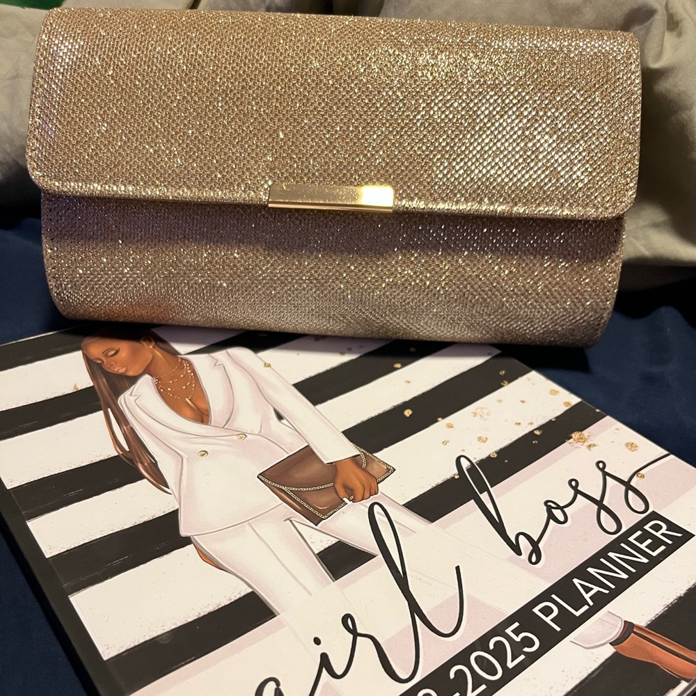 Unused Gold Clutch